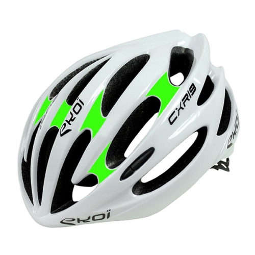 에코이 헬멧 CXR19 - 화이트/그린 (EKOI CXR19 WHITE/GREEN)
