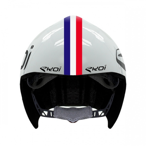 에코이 에어로 헬멧 CXR13 - 화이트/블랙/블루 (EKOI AERO CXR13 WHITE/BLACK/BLUE)